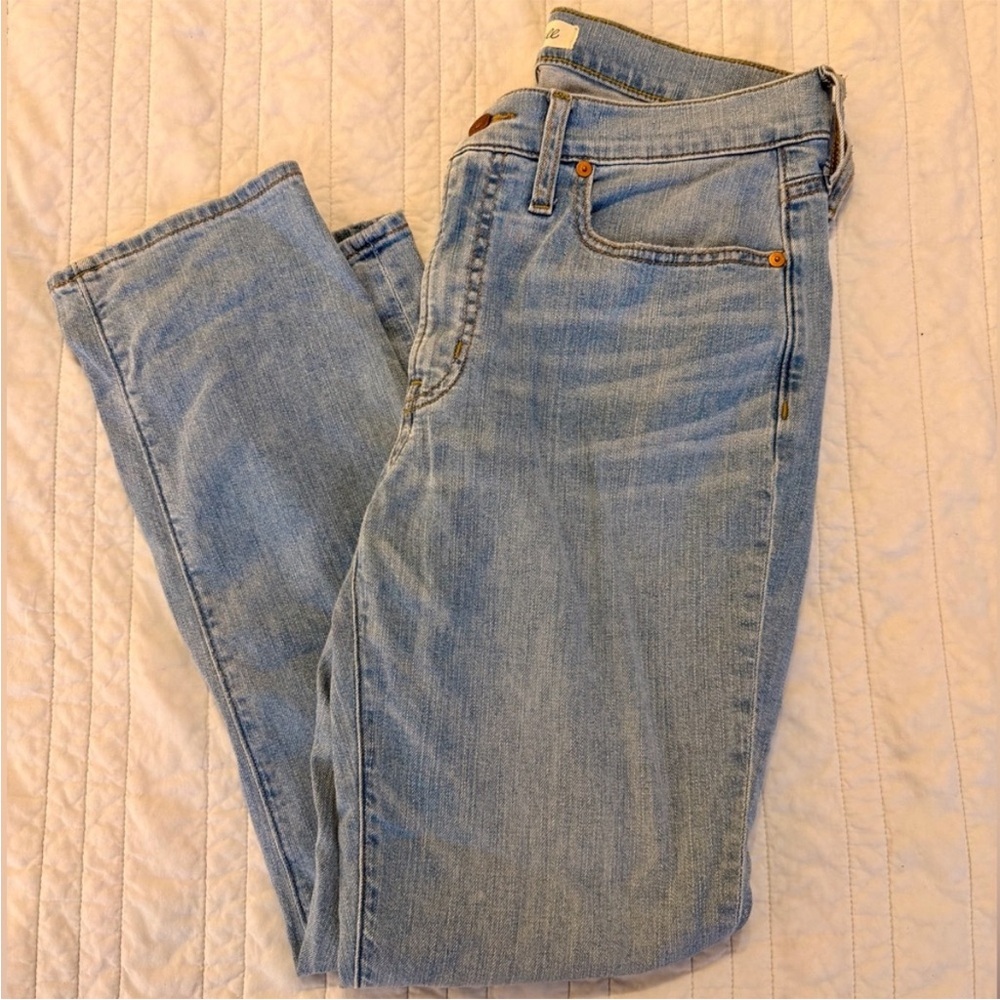 Madewell Light Blue Straight Leg Jeans